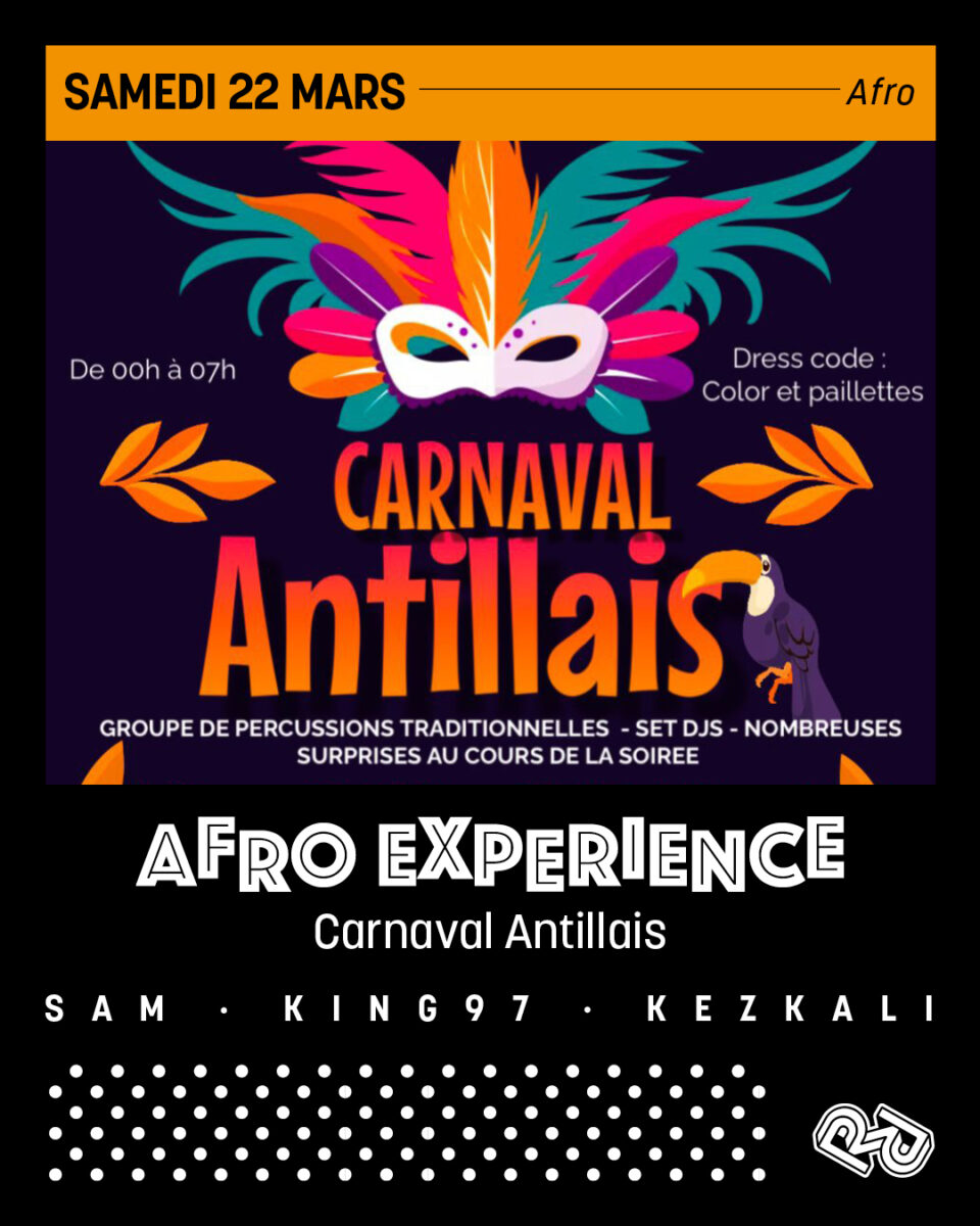 Afro experience : Carnaval antillais